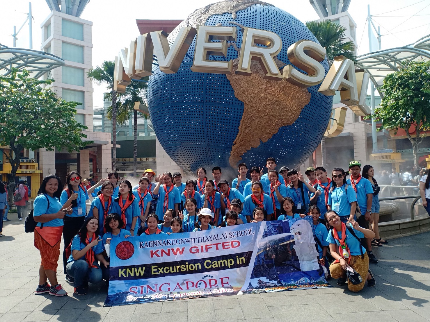 กิจกรรมศึกษาดูงาน KNW Excursion Camp in SINGAPORE (27-30 September2018)